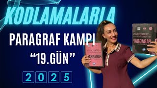 2025 PARAGRAF KAMPI  PARAGRAFTA YER DEĞİŞTİRME 21 GÜNDE  KODLAMALARLA  19GÜN [upl. by Marga]