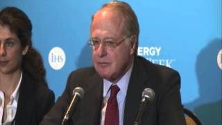 Paolo Scaroni Press Briefing  CERAWeek 2014 [upl. by Mirna]