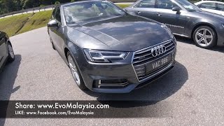 2017 Audi A4 20 Quattro Full In Depth Review  EvoMalaysiacom [upl. by Fiske]