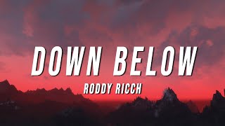 Roddy Ricch  Down Below TikTok Remix Lyrics [upl. by Bertina]