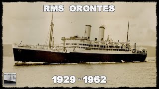 RMS ORONTES 1929  1962 [upl. by Gudrin]