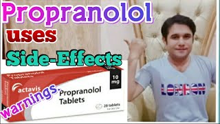 Inderal 40 mg propranolol uses side effects amp warnings [upl. by Bartlet444]