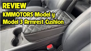 MMOTORS Model yMy Review of Model 3 Armrest Cushion [upl. by Faxun]