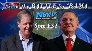 FULL COVERAGE Alabama Special Election Senate Race Results  Roy Moore  Doug Jones FNN [upl. by Sirah371]