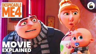 Despicable Me 4  Despicable Me 2024 Explained in Hindi Dubbed [upl. by Druci]