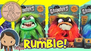 Grumblies Shake Poke amp Flip Plush Toys [upl. by Killie772]