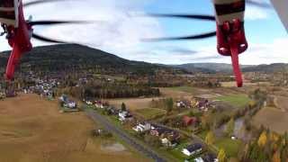 RC FLIGHT DJI FLAMEWHEEL F550 LIPO BATTERY TEST [upl. by Kali508]