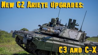 New C2 Ariete MBT upgrades  C3 and C X [upl. by Archy]