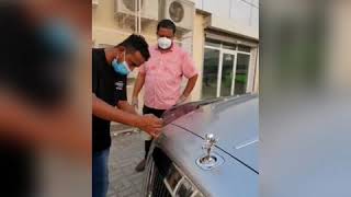 CAR PAINTING DEMO by BEST WISHES LLC  MIDO OMAN [upl. by Nnaeerb205]