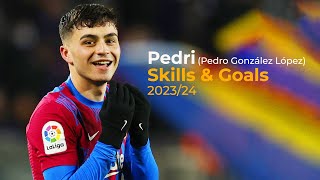 Pedri ● Best Passes Skills amp Goals 202324 [upl. by Yolanda]