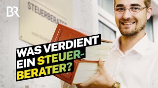 Krisenfester Job top Gehalt Das verdienen Steuerberater mit Steuererklärungen  Lohnt sich dasBR [upl. by Eicyak57]