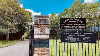 Kensal Green CemeterySt Marys Entranceamp1 Of Magnificent Seven Cemeteries [upl. by Akiaki]