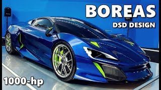 Boreas by DSD Design  1000hp Spanish Hypercar [upl. by Alric]