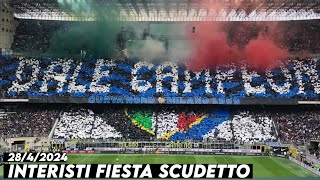 INTERISTI FIESTA SCUDETTO 20  Inter Milan vs Torino 2842024 [upl. by Louls986]