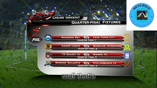 CARLING BLACKLABEL CUP DRAW QUARTERFINALS 20 OCTOBER 2024 [upl. by Glynas638]