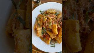 Delicious Rigatoni with Tomato and Mascarpone Cheese Sauce [upl. by Schulman]