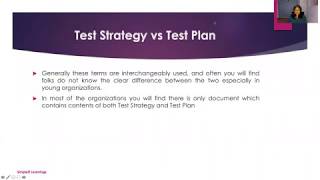 Test Strategy Vs Test Plan [upl. by Sarid]