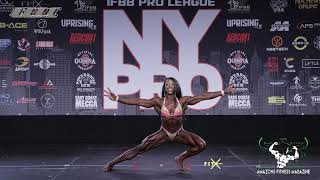 FBBC  24EP5  NYPRO24 Routine womensphysique Sheronica Henton [upl. by Yrruc]