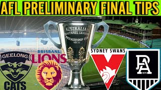 AFL PRELIMINARY FINAL PREDICTIONS [upl. by Fugere]