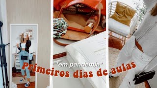 VLOG primeiros dias de aulas em pandemia  MISS MAGGY [upl. by Lough]