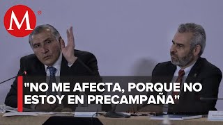 Adán Augusto no suspenderá giras por distintos estados del país pese a orden del INE [upl. by Celestine]