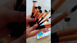 Makeup brush and blender haul ll meeshohaul makeup shorts [upl. by Enidanreb]