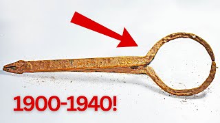 Rusty Tribal Tong Restoration  Tool Restoration [upl. by Rebeh]