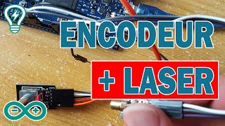 Projet Commande de lIntensité LASER avec un Encodeur Rotatif avec Arduino TUTO [upl. by Eveleen]