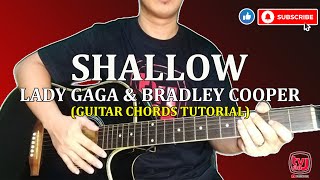 GUITAR CHORDS OF SHALLOW  TV ni J [upl. by Imailiv]