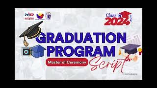 DepEd GRADUATION PROGRAM SCRIPT [upl. by Mya]