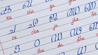 Learn Malayalam Consonantsവ്യഞ്ജനം vyañjanam  Malayalam Alphabet  Malayalam Aksharamala [upl. by Wiencke]