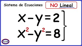 Resolver Sistemas de ecuaciones NO lineales caso 4 [upl. by Notxed397]