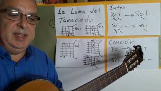 quotLa Loma Del Tamarindoquot Tutorial de Guitarra Mi menor [upl. by Lindeberg]