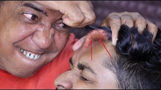 Unlimited Hair Cracking by Asim Barber  Head Massage amp Neck Cracking  Spine Cracking  ASMR [upl. by Madeline]