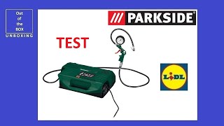 Parkside Air Pump with Piston Compressor PKZ 180 C5 REVIEW  TEST Lidl 8bar 180l 3550 1100W [upl. by Suiravat99]