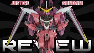 MG ZGMFX09A Justice Gundam Review  GUNDAM SEED  MG ジャスティスガンダム [upl. by Tomchay451]