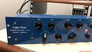 TubeTech PE 1B Program Equalizer [upl. by Sparhawk]