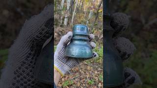 Insulator Hunting  Found Brookfield 164 amp 152 telegraph Insulators treasurehunting antique [upl. by Harland56]