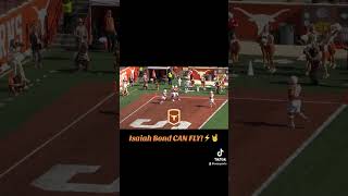 Isaiah Bond Takes It to the House as Texas Extends Lead Over Florida to 420 😮‍💨🤘 HookEm cfb [upl. by Kilbride628]