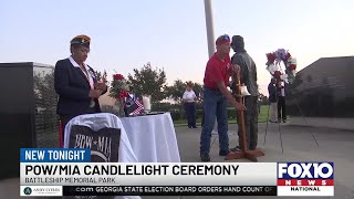 POWMIA candlelight ceremony held at Battleship Memorial Park [upl. by Salena]