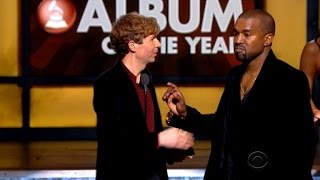 Kanye West Stormed the Stage Again When Beyonce Lost to Beck at the GRAMMYs [upl. by Natassia]