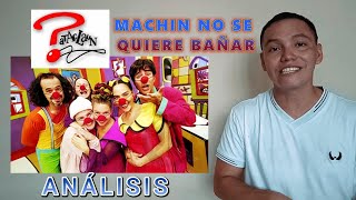 MACHIN NO SE QUIERE BAÑAR  PATACLAUN  ANÁLISIS Y ELEMENTOS CLOWN UTILIZADOS [upl. by Pandich908]