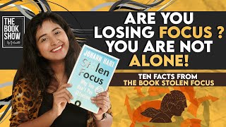 Ten facts from the book stolen focus  The Book Show ft RJ Ananthi facts [upl. by Uzzial]