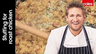 How to Make Stuffing for your Roast Chicken  Cook with Curtis Stone  Coles [upl. by Atelokin959]