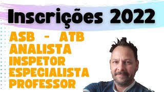 INSCRIÇÃO REDE ESTADUAL ENSINO  ASB ATB ANALISTA PROFESSOR ESPECIALISTA DA EDUCAÇAO INSPETOR [upl. by Atims342]