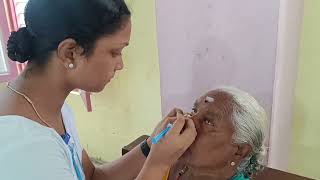 Eye Checkup Camp  Youth Comission Vellore Diocese  Our Lady Of Health Church Perundhuraipattu [upl. by Lucila]