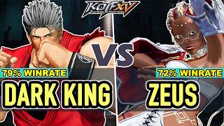 KOF XV ▰ Dark King RyoHeidernOYashiro vs Zeus DoloresAthenaShermie [upl. by Lempres]