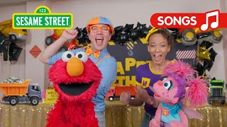 Sing the Garbage Truck Song with Sesame Street amp Blippi [upl. by Sidhu]