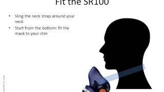 How to fit the Sundström SR100 respirator [upl. by Henrik]