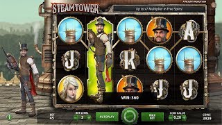 Inspired By Trono Fruit Slots £1000 Start Steam Tower [upl. by Egduj]